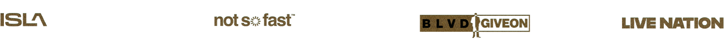 ISLA, Not So Fast, BELOVED, Live Nation